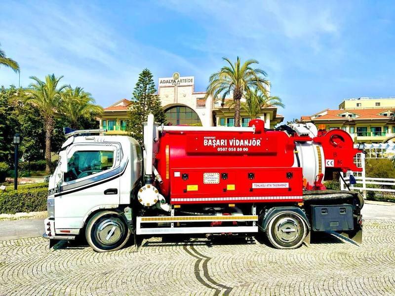Karaman Tıkanık Açma Merkezi Side Adalya Artside oteli önünde